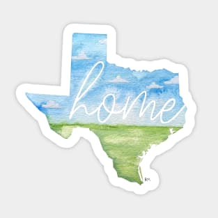 Texas Home State Sticker